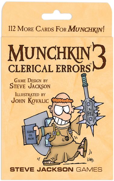 Cover for Munchkin 3: Clerical Errors