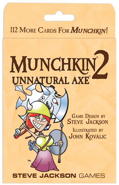 Cover for Munchkin 2: Unnatural Axe