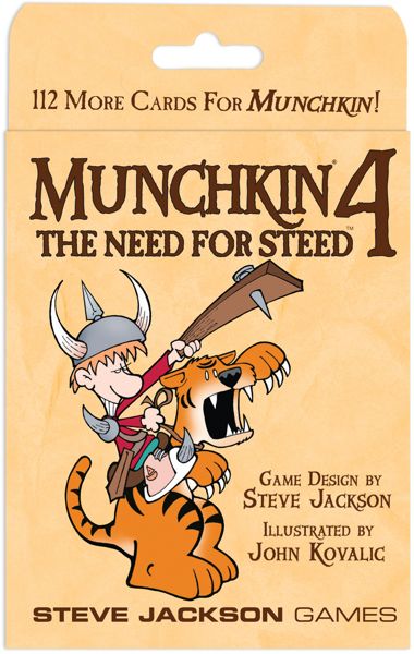 Cover for Munchkin 4: The Need for Steed